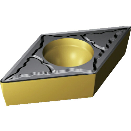 SANDVIK ( サンドビック ) コロターン107 旋削用ポジチップ(122) 4415 ( DCMT 07 02 08-PM 4415 (122) ) 【10個セット】
