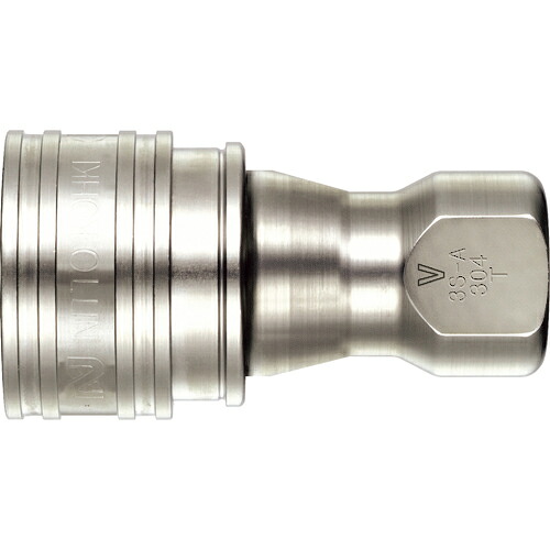 日東 ( 日東工器 ) SP-VカプラTypeA ( 3S-V-A SUS CR ) 日東工器(株) 【メーカー取寄】