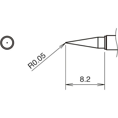 白光 こて先IS型 400℃ ( T38-02IS )