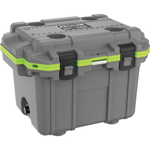 PELICAN 30QT エリートクーラー ダークグレーXグリーン ( 30Q-1-DKGRYEGRN )