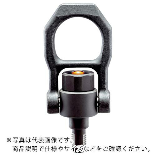 【SALE通貨価値】HALDER ( ロームヘルド・ハルダー ) 螺旋釘山クランプ式リフティング・ピン スイベルタイプ 熱処理鋼(1.7t) ( 22353.0020 )