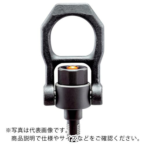 HALDER ( ロームヘルド・ハルダー ) ネジ山クランプ式リフティング・ピン スイベルタイプ 熱処理鋼(0.6t) ( 22353.0012 )