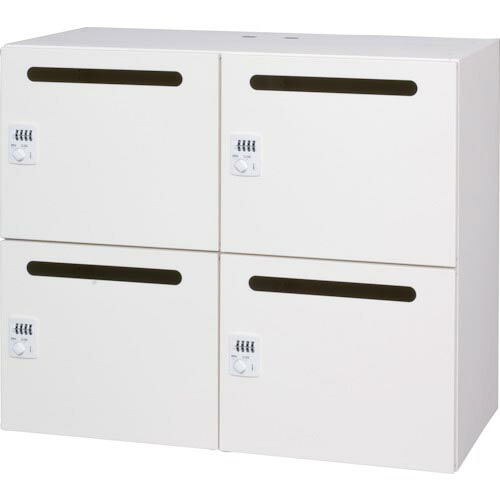 DAISHIN ( ダイシン工業 ) パーソナルロッカー6人用 ホワイト色 ダイヤル錠タイプ 横投入孔 ( L945-11SLD-W ) ダイシン工業(株) 【メーカー取寄】