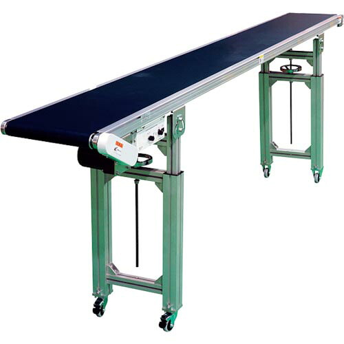 アインツ ( はやりっ子精機 ) SECコンベアー 胴締め幅400mm×全長2000粍(脚付) ( SEC2000-4CCY ) 【製造会社取寄】