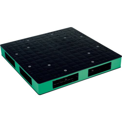 RISU ( 岐阜プラスチック工業 ) リサイクルパレット HB-R4・1111SCブラック/ライトグリーン ( HBR41111SCBKLG ) 12,661円