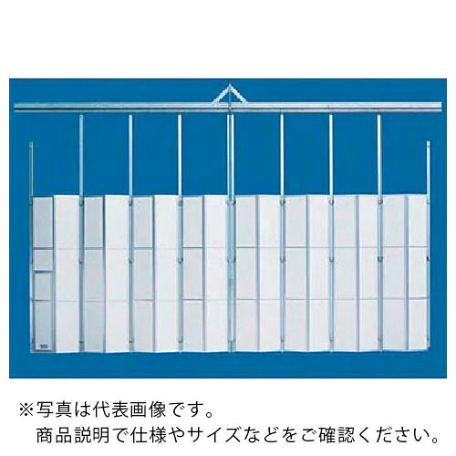 ゲート工業 基礎不要パネルゲート 高さ4.5mX間口7.2m 全面パネル ( EG-3P-72 ) ゲート工業(株) 【メーカー取寄】
