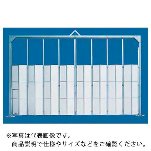 ゲート工業 門型パネルゲート 高さ4.5mX間口12.6m 全面パネル ( KG4-3P-126 ) ゲート工業(株) 【メーカー取寄】