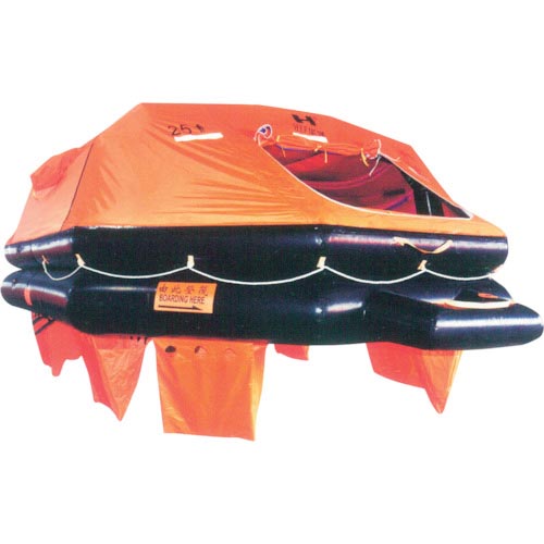 METEX ( メテックス ) EX自動膨張救命いかだ コンテナ 25人用 ( HYF-25C ) (株)メテックス 【メーカー取寄】