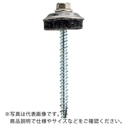 WAKAI ( 若井産業 ) ダンバ ステンキャップ木下地用 山座セット 座金外径25MM 6.2X135 (100本入) ( 6913CMY ) 若井産業(株) 【メーカー取寄】