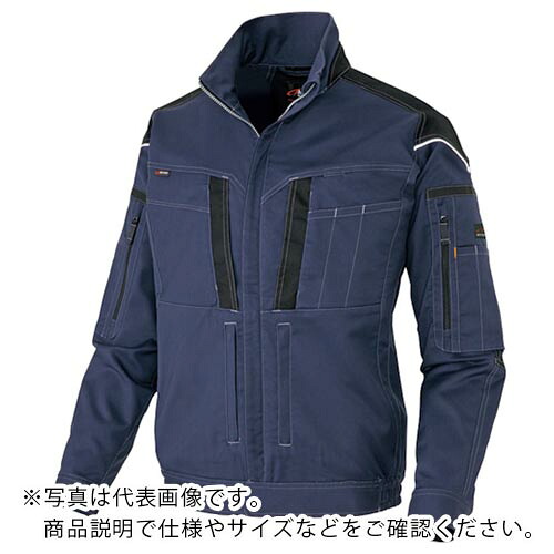 アイトス フルハーネス相応うニュームービンカット 春夏長袖上衣 米国海軍 5L ( AZ6831-008-5L ) アイトス(株) 【製造業者取寄】 DIY・工具-花・ガーデン・DIY-その他