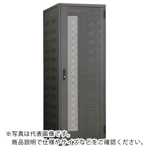 摂津金属工業 サーバーラック SSR2シリーズ ブラック 600×2200×1100 ( SSR2-47U60B0VB ) 摂津金属工業(株) 【メーカー取寄】