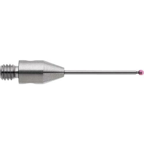 ＲＥＮＩＳＨＡＲ Ｍ３ルビー球ストレートスタイラス／超硬軸（メートル法） φ１．０ＭＭ × Ｌ２０．０ＭＭ × ＥＷＬ１２．５ＭＭ ( A-5004-2442 )