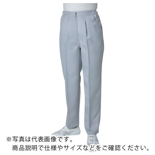 TriApex ( 東洋リントフリー ) ESD対策ユニフォーム 男性パンツ JG3502 グレー 5L ( JG3502-05-5L ) 東洋リントフリー(株) 【メーカー取寄】