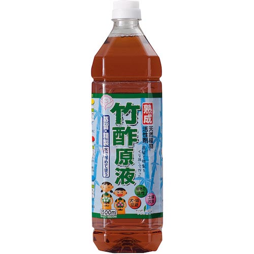 トヨチュー ( 中島商事 ) 熟成 竹酢原液1.5L ( 114110 ) 【12本セット】 中島商事(株) 【メーカー取寄】
