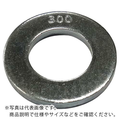 コノエ 平座金 並形部品等級A 300HV ユニクロ M10 (1000枚入) ( W-300HV-6U-10-1000P ) (株)コノエ 【メーカー取寄】