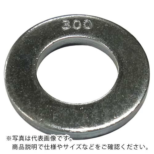 コノエ 平座金 並形部品等級A 300HV ユニクロ M16 (250枚入) ( W-300HV-6U-16-250P ) (株)コノエ 【メーカー取寄】