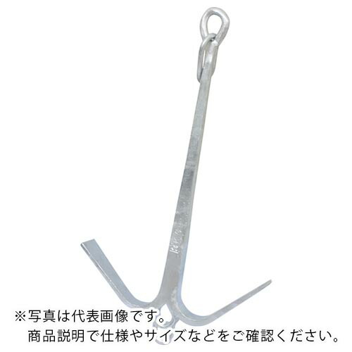 IWA ( 岩崎製作所 ) 鉄製 唐人錨(碇) ( 54TJI10SS ) (株)岩崎製作所 【メーカー取寄】
