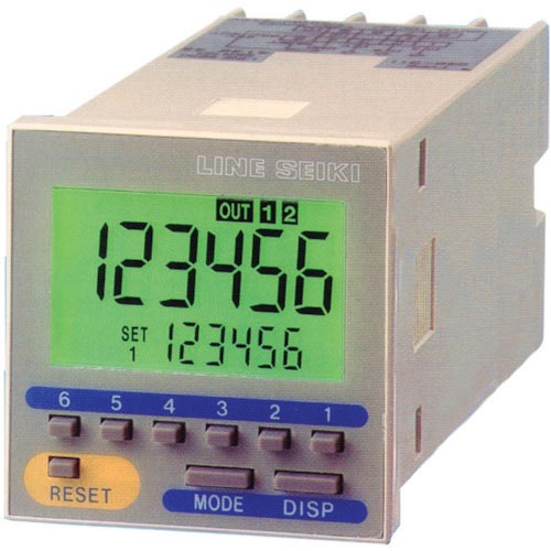 LINE ( ライン精機 ) 電子プリセットカウンタ 6桁 AC100~240V ( G48-305CN )