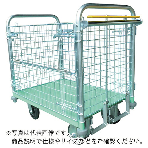 カンベ ( 神戸車輛製作所 ) 網付き台車 メッシュパックロール ( K681B ) (株)神戸車輛製作所 【メーカー取寄】