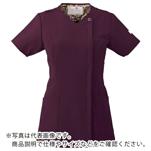 FOLK ( フォーク ) レディススクラブ バーガンディ LL ( HI704-16-LL ) フォーク(株) 【メーカー取寄】