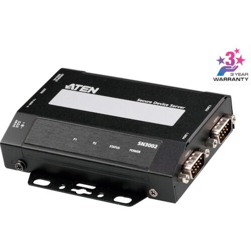 ATEN ( ATEN ) シリアルデバイスサーバー ( SN3002 ) 【製造業者取寄】