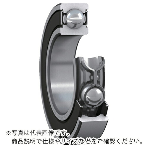 SKF ( 日本エスケイエフ ) 単列深溝玉軸受 軸受両端接触シール 内径100mmX外径180mmX幅34mm ( 6220-2RS1 )