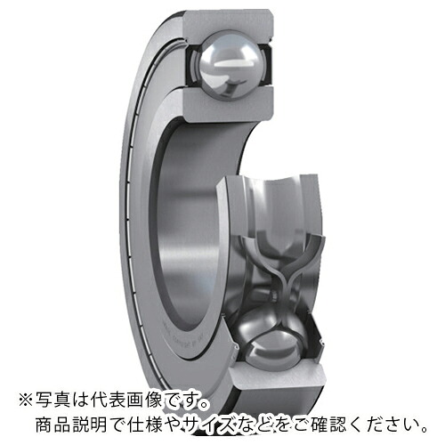 SKF ( 日本エスケイエフ ) 単列深溝玉軸受 軸受両端鋼板シールド 内径130mmX外径200mmX幅33mm ( 6026-2Z )