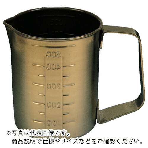 フロンケミカル フッ素樹脂コーティングビーカー 5000ml 膜厚約50μ ( NR0373-008 ) (株)フロンケミカル 【メーカー取寄】
