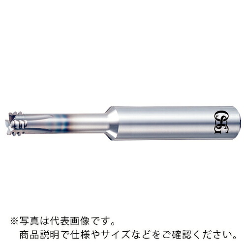 【SALE価格】OSG 高硬度鋼用底刃付きスレッドミル AT-2 2.5Dタイプ 8331209 ( AT-2 MG 4X12.5 P0.8-INT )