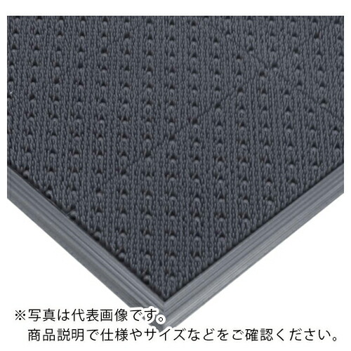 ミヅシマ ( ミヅシマ製作 ) エルバーマット 別注 枠付き添い人 薄墨色 ( 4020620 ) ミヅシマ製作(株) 【製造業者取寄】 DIY・工具-花・ガーデン・DIY