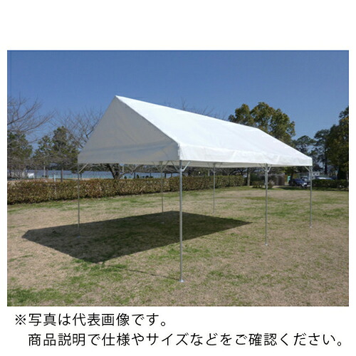 KOK ( 越智工業所 ) 集会用テント ティーエヌテント W7.07XD3.55XH3.07 天幕色 白 ( TN-2X4-W )