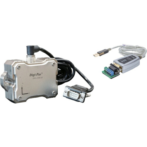 JSBTECH Digi-pas DWL5500XY Pro-Version 高性能2軸デジタル傾斜センサー ±0.001° ( 2-05521-99 )