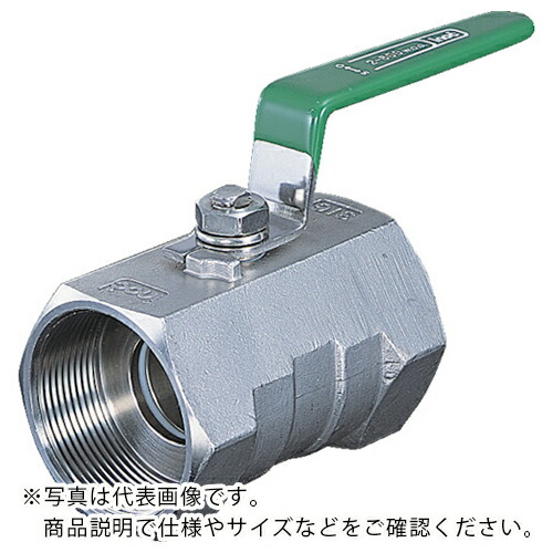 inoc ( イノック ) ねじ込みボールバルブ 全長100.0mm 呼び径(A)50 ( 316SRVM50A )