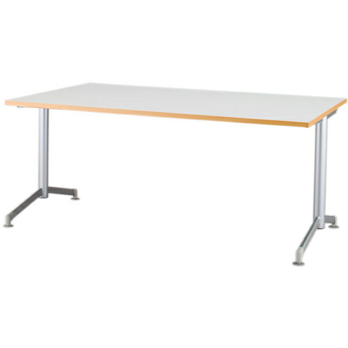 IRIS ( アイリスチトセ ) リフレッシュテーブル フーク T字脚 1200×750 ホワイト ( CFKTT1275G-W ) アイリスチトセ(株) 【メーカー取寄】