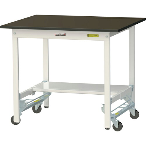 まっ盛りテック ( 山金工業 ) 試験用御役目台 LAB続きもの試験用科学研究所時刻表 ワンタッチ民族大移動印字機 横ずっぽう棚板付 指紋受け答えメラミン天板 W900×D750×H740 赤銅色/シルキーホワイト ( SLMU-975T-BRW ) 【製造業者取寄】