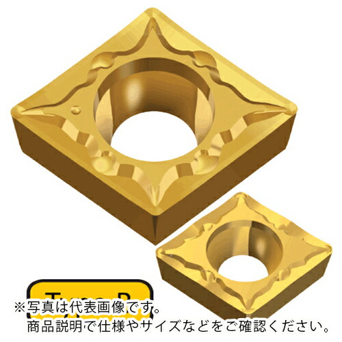 TAEGUTEC ( NTKカッティングツールズ ) 旋削加工用手当て T‐曲がること CVD ( CCMT 09T304 FG TT8115B ) 【10個仕掛ける】