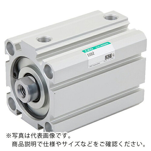 CKD スーパーコンパクトシリンダ 内径32 40mm ( SSD2-L-32-40 )