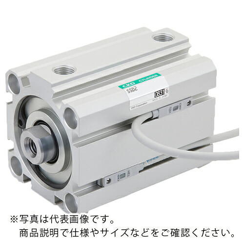CKD スーパーコンパクトシリンダ スイッチ用マグネット内蔵 SSD2-Lシリーズ スイッチ付き ( SSD2-L-40-5-T2V-D )