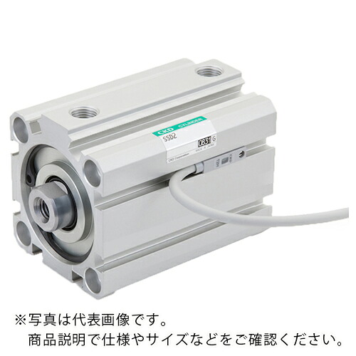 CKD スーパーコンパクトシリンダ スイッチ用マグネット内蔵 SSD2-Lシリーズ スイッチ付き ( SSD2-L-63-35-T2V-H )