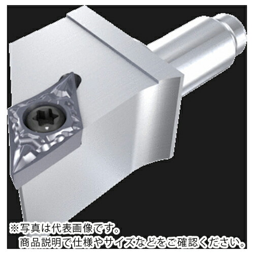 タンガロイ モジュ・ミニ・ターン スクリューオン式ヘッド QC-JSDJ2CR ( QC12-JSDJ2CR07 )