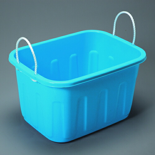 SANKO ( サンコープラスチック ) pla 0 キングタブ 角型60L B ブルー ( 50565 ) 【8台セット】 (株)サンコープラスチック 【メーカー取寄】