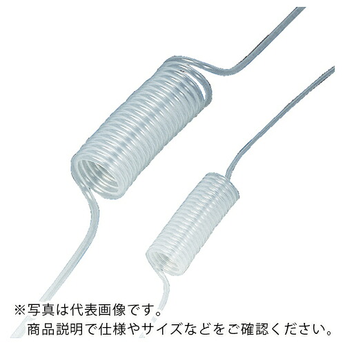 フロンケミカル フッ素脂(PFA)巻き熱電子管 (20巻) PFA-42 4mm×2粍 ( NR0516001 ) 【製造業者取寄】