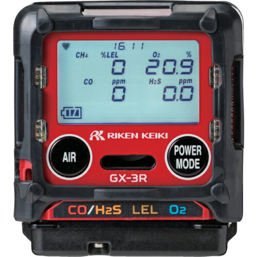 理研 ( 理研計器 ) 個人装着型マルチガス検知器 ＧＸ－３ＲタイプＩＨ メタン仕様 ( GX-3R-IH-CH4 )