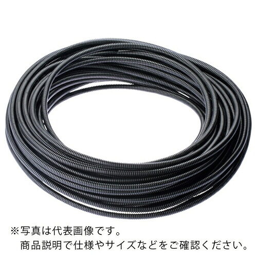 PANDUIT ( パンドウイット ) コルゲートチューブ ポリエチレン スリット付き黒 内径16.9mm 30.48m ( CLT62F-C20 ) パンドウイットコーポレーション 【メーカー取寄】
