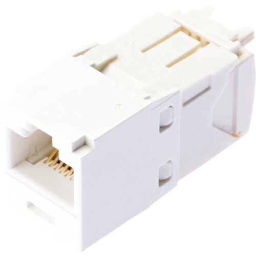 PANDUIT ( パンドウイット ) カテゴリ6モジュラージャック アークティックホワイト ( CJ688TGAW ) 【10個セット】 パンドウイットコーポレーション 【メーカー取寄】