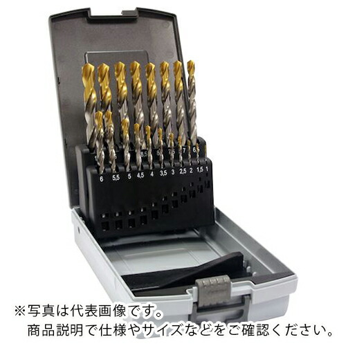 GUHRING ( グーリング ) ハイスストレートシャンク トップコーティングドリルセット(41本) ( 234 6.016 ) グーリングジャパン(株) 【メーカー取寄】