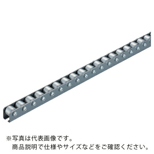 タイヨー ( 太陽工業 ) 小径プレスホイールコンベヤ 20φX巾15mmXP35X機長2000mm ( TWM2015PLP352000L )