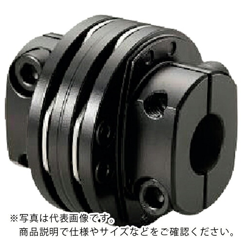 酒井製作所 精密バネ軸継手 ボルトクランプ締結タイプ カップリング TCD-Bシリーズ35X48 ( TCD-100B-35X48 ) (株)酒井製作所 【メーカー取寄】