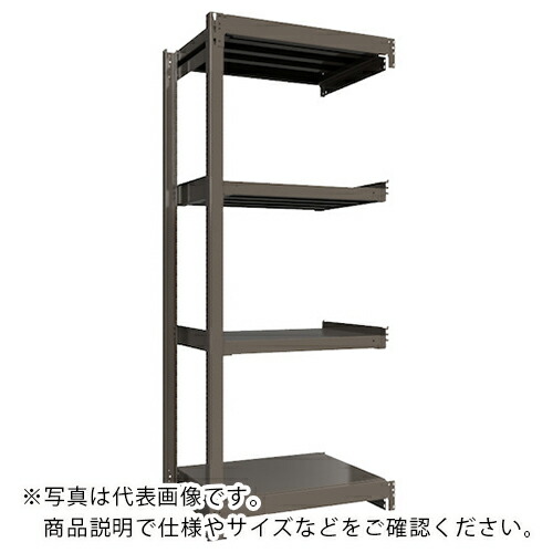 ICHIMAI ( HIKARI製作所 ) 重量ボルトレスラック 段荷重1000Kg H2100×W900×D600 天地4段 連結グレー ( TH1000-736R4 ) HIKARI製作所(株) 【メーカー取寄】 その他-花・ガーデン・DIY-DIY・工具