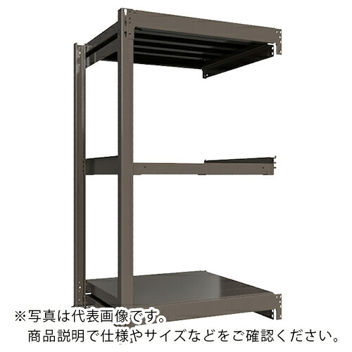ICHIMAI ( HIKARI製造所 ) 掛け目ボルトレスラック 段掛け目1000Kg H1500×W900×D750 全ての存在3段 かかわり合い薄墨色 ( TH1000-537R3 ) 【製造業者取寄】